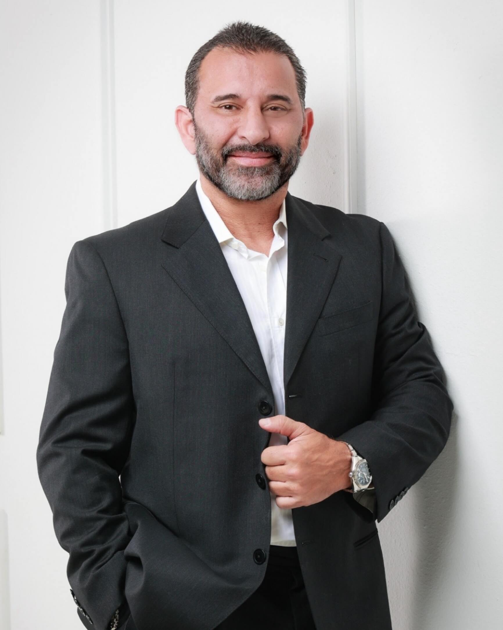 Dr. Gonzalez in a suit